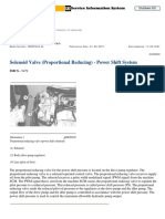 10 Solenoid Valve (Proportional Reducing) - Power Shift System