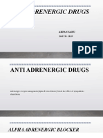 Anti Adrenergic Drugs Arpan