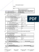 Bid Evaluation &amp Post-Qua Report