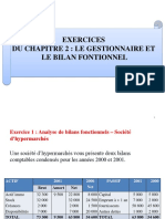 Exercices Du Chapitre 2 Le Gestionnaire Et Le Bilan Fonctionnel