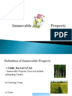  Immovable Property