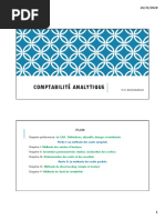 Séance 1 Comptabilité Analytique