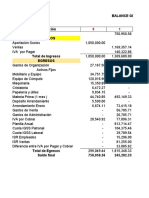 Balance General y Estado Financiero