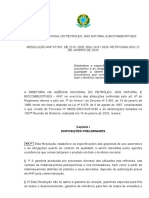 Resolução 807 2020 Da ANP - Agência Nacional Do Petróleo, Gás Natural e Biocombustíveis BR