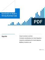 Cloud Economics Customer Pitch Deck