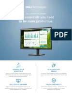 The Essentials You Need To Be More Productive.: Dell 24 Monitor - E2422Hs