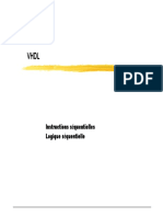 VHDL Instructions Sequentielles