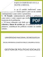 Elementos Que Intervienen en La Politica Social