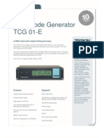 Datasheet Gps Clock Tcg01e