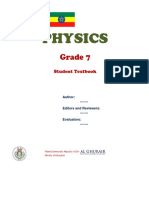 Grade 7 Physics Textbook