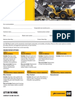 Repair Options FOR 950G/H/M Wheel Loaders