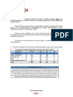 Envio de Formulação - Linha Advanced Com Níveis