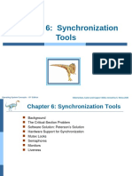 ICS 431 Ch6 Synchronization Tools