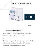 Electrolyte Analyser