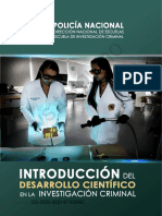 Introducción Del Desarrollo Científico en La Investigación Criminal