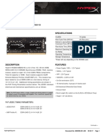 HX424S14IB2K2/16 HX424S14IB2K2/16: Memory Module Specifications