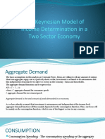 The Keynesian Model Two Sector