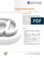 Curso E-Learning: Protocolo y Etiqueta Empresarial