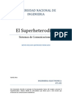 Trabajo de Superheterodino