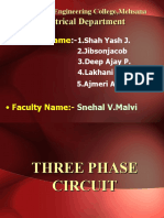 NOTES Three Phase Circuit