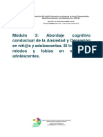 Módulo 3 Unidad 1 - Abordaje Cognitivo Conductual de La Ansiedad