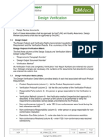 Medical Device Design Verification SOP 