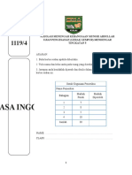 Bahasa Inggeris: Sekolah Menengah Kebangsaan Munshi Abdullah Ujian Pengesanan (Gerak Gempur) Mendengar Tingkatan 5