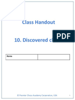 Class Handout: © Premier Chess Academy Corporation, USA