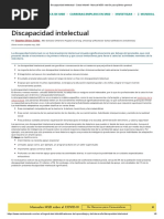 Discapacidad Intelectual - Salud Infantil - Manual MSD Versión para Público General