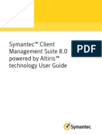 Symantec™ Client Management Suite 8.0