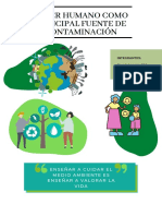 El Ser Humano Como Principal Fuente de Contaminación