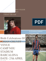 Johan Cruyff: Sir Parashurambhau College