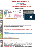 Practica VII Ley de Fourier Transferencia de Calor