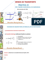 Practica III Viscosidad de Liquidos Newtonianos y de No Newtonianos