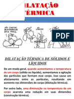 Dilatação Térmica