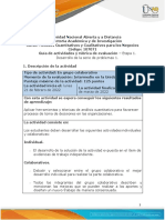 Guía de Actividades y Rubrica de Evaluación - Unidad 1 - Etapa 1 - Desarrollar Serie de Problemas 1