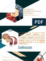 Accidente Cerebrovascular Isquemico Presentacion