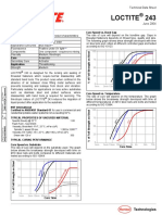 Loctite 243: Technical Data Sheet