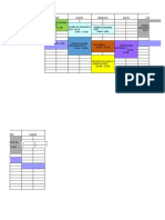 Horario VI Ciclo