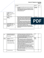 Session 5 Sequence of Activities What If?: Name/type of Activity Aims Procedures Materials Time