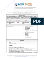 Sequência Didática para Ensino de Embriologia Humana e