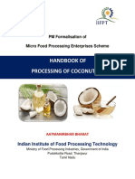 Handbook of Processing of Coconut Oil: PM Formalisation of Micro Food Processing Enterprises Scheme