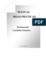 Manual Boas Práticas Restaurantes