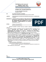 INFORME N°321-2022 - Requerimiento Supervisor de Obra Adicional CREACION CENTRO CULTURA SEQUESPAMPA - ADICIONAL