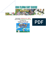 Pokemon Flora Sky Guide English