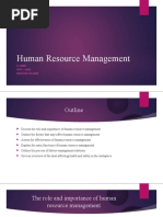 Human Resource Management: K. James Unit 2 - Mob Kingston College