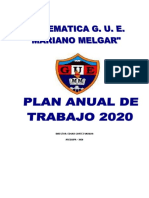 Plan Anual de Trabajo Actualizado