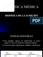 Biofísica de La Audición y Visión