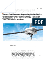 Smart Grid Sensors - Improving Reliability For Distribution Grids During Energy Transition and Grid Modernization