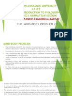 Mind and Body Problem 1